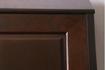 中古　北海道民芸家具　洗練された佇まいが魅力的なライティングビューロー(簿記机、在宅ワーク、在宅用ワークデスク、机、在宅ワーク、在宅用引き出し)(R-040702)