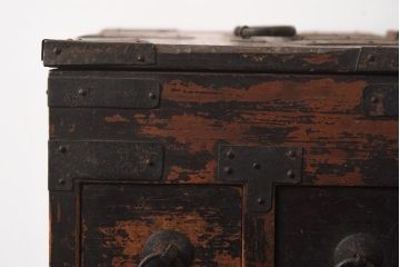 アンティーク家具　古民具　明治大正期　情緒あふれる硯箱(小引き出し)(R-040706)