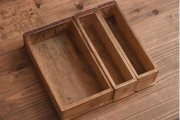 アンティーク家具　古民具　明治大正期　情緒あふれる硯箱(小引き出し)(R-040706)