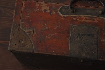 アンティーク家具　古民具　明治大正期　情緒あふれる硯箱(小引き出し)(R-040706)