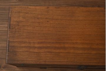 昭和中期　和装小物入れ　扇の意匠が上品な小引き出し(小物収納)(R-040710)