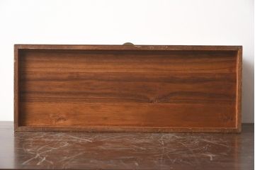 昭和中期　和装小物入れ　扇の意匠が上品な小引き出し(小物収納)(R-040710)