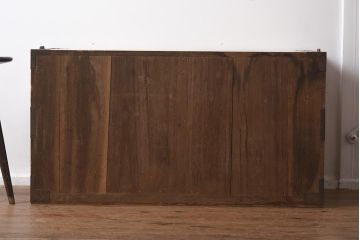 アンティーク家具　和製アンティーク　桐材　素朴な和の趣き漂う箪笥ローボード(ローチェスト、引き出し、衣装箪笥、桐箪笥、桐たんす)(R-040719)