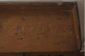 レトロ家具　大正ロマン　栓材　扉の透かしが上品な本箱(ブックケース、収納棚、キャビネット)(R-040721)