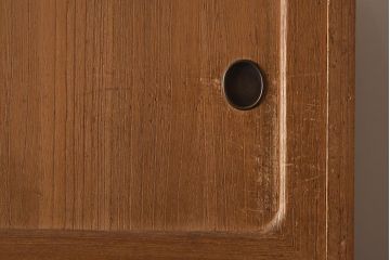 レトロ家具　前面桐材　柔らかでレトロな雰囲気の三段重ね箪笥(和タンス、衣装箪笥、チェスト、桐箪笥、桐たんす)(R-040722)