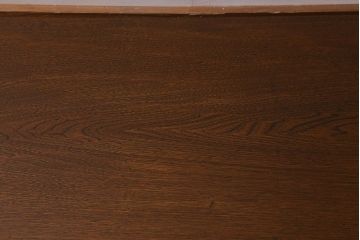 レトロ家具　昭和中期　栓材　味わい深い木肌が魅力の角ちゃぶ台(折りたたみテーブル、座卓、ローテーブル)(R-040732)