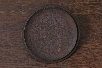 アンティーク雑貨　古民具・骨董　光雲作　松文　昭和初期の古い鉄瓶(茶道具)(R-040740)