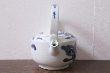 江戸中期　古伊万里　雲龍文　染付　銚子(急須、水注)(R-040741)