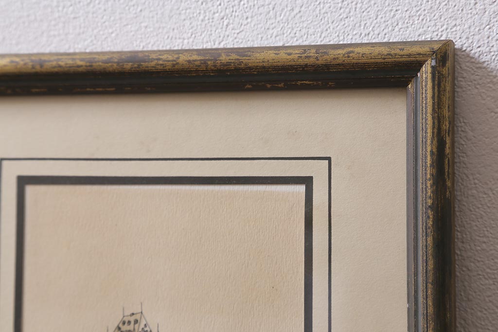 古雑貨ビンテージ品◾️壁掛けディスプレイフレーム アートフレーム Amazon.co.jp: フォトフレームセットヴィンテージ額縁