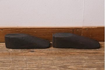 アンティーク雑貨　南会津　やまげんぺい木型(古民具、わらじ、草履)(R-040753)