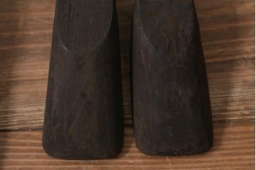 アンティーク雑貨　南会津　やまげんぺい木型(古民具、わらじ、草履)(R-040754)