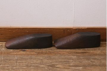 アンティーク雑貨　南会津　やまげんぺい木型(古民具、わらじ、草履)(R-040754)