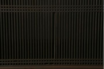 アンティーク家具　上品な和の雰囲気漂う筬欄間(オサランマ、明り取り、建具)(R-040755)