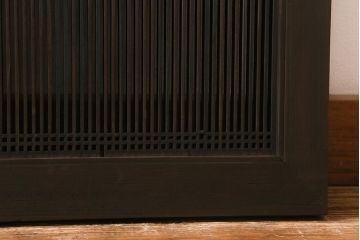 アンティーク家具　上品な和の雰囲気漂う筬欄間(オサランマ、明り取り、建具)(R-040755)