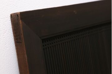 ビンテージ建具　上品な和の雰囲気漂う長欄間(明り取り、建具)(R-040756)