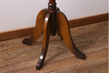 中古　カリモク家具(karimoku)　コロニアルシリーズ　クラシカルな佇まいが魅力のポールハンガー(ポールスタンド)(定価約4万3千円)(R-040771)