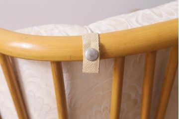 ヴィンテージ家具　ERCOL(アーコール)　エバーグリーン　気品のある佇まいが魅力の1人掛けイージーチェア(ラウンジチェア、アームチェア、椅子、ソファ、ビンテージ)(R-040773)