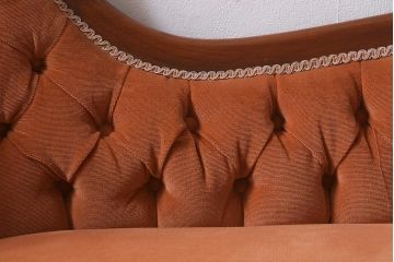 アンティーク家具　イギリスアンティーク　マホガニー材　風格を備えたフォルムが魅力的なシェーズロング(ソファ、カウチソファ)(R-040778)