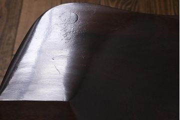 中古　松本民芸家具　#49型A　クラシックな佇まいが魅力的なワイコムチェア(ダイニングチェア、椅子、板座チェア)(R-040780)