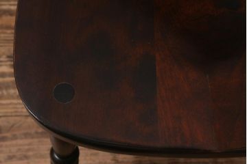 中古　北海道民芸家具　HM626　シックなダイニングチェア(椅子、ウィンザーチェア、ウインザーチェア)(R-040782)