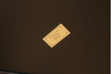中古　イギリス家具　MAITLAND SMITH(メートランドスミス)　大理石天板　オケージョナルテーブル(サイドテーブル、ラウンドテーブル)(定価約49万円)(R-040790)