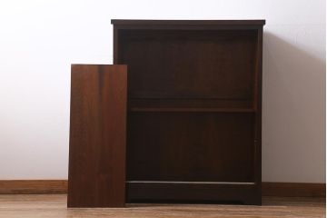 中古　松本民芸家具　上品な雰囲気漂う下駄箱(靴箱、戸棚、キャビネット)(R-040794)