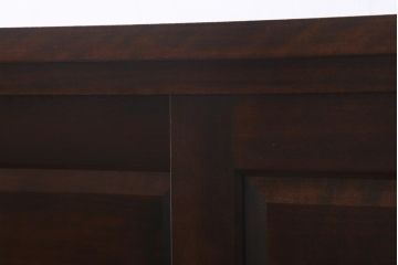 中古　松本民芸家具　上品な雰囲気漂う下駄箱(靴箱、戸棚、キャビネット)(R-040794)