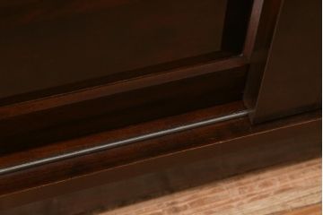 中古　松本民芸家具　上品な雰囲気漂う下駄箱(靴箱、戸棚、キャビネット)(R-040794)