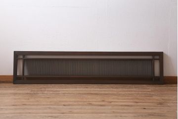 アンティーク家具　昭和初期　和モダンスタイルにおすすめな欄間(明り取り、明かり取り)(R-040824)