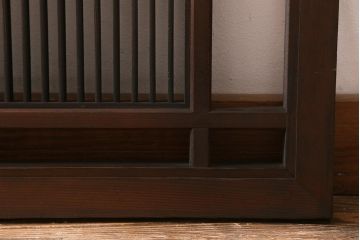 アンティーク家具　昭和初期　和モダンスタイルにおすすめな欄間(明り取り、明かり取り)(R-040824)