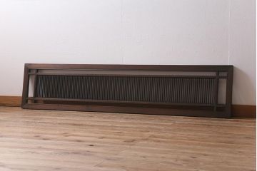 アンティーク家具　昭和初期　和モダンスタイルにおすすめな欄間(明り取り、明かり取り)(R-040824)