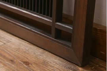 アンティーク家具　昭和初期　和モダンスタイルにおすすめな欄間(明り取り、明かり取り)(R-040825)