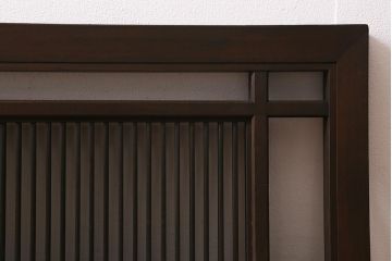 アンティーク家具　昭和初期　和モダンスタイルにおすすめな欄間(明り取り、明かり取り)(R-040825)