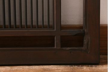 アンティーク家具　昭和初期　和モダンスタイルにおすすめな欄間(明り取り、明かり取り)(R-040825)