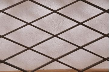 アンティーク建具　昭和中期　シンプルなデザインの組子が美しい欄間(明かり取り、明り取り)(R-040828)