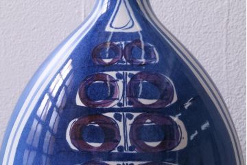 ビンテージ　ROYAL COPENHAGEN(ロイヤルコペンハーゲン)　Tenera(テネラ)　FAJANCE(ファイアンス)　フラワーベース(花瓶、花器、一輪挿し)(R-040835)