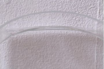 アンティーク雑貨　昭和レトロ　アルミ蓋　角型ガラスビン(ガラス瓶、キャニスター)(R-040836)