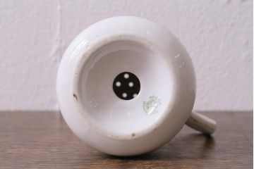 オールドノリタケ(日陶、Noritake、則武)　金彩の花柄がエレガントな調味料入れ(クルエット、ソルト入れ、コンディメント)(R-040840)