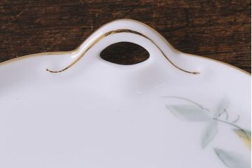 オールドノリタケ(日陶、Noritake、則武)　金彩　アザレア花文カップ&ソーサー・スナックセット、花文カップ&ソーサー(ランチョンセット、洋食器)(R-040851)