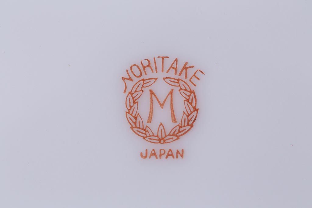 オールドノリタケ(日陶、Noritake、則武)　金彩　アザレア花文カップ&ソーサー・スナックセット、花文カップ&ソーサー(ランチョンセット、洋食器)(R-040851)