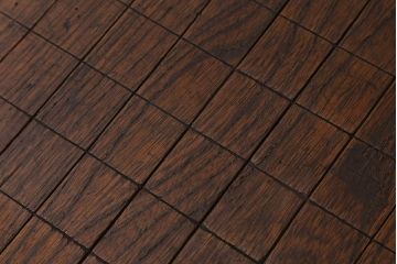 アンティーク雑貨　古民具　明治大正期　古い趣が貫禄漂う将棋盤(飾り台、花台)(R-040856)