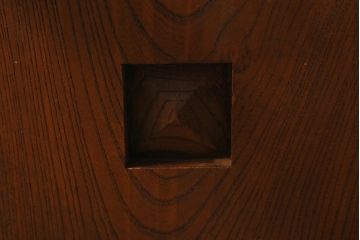 アンティーク雑貨　古民具　明治大正期　古い趣が貫禄漂う将棋盤(飾り台、花台)(R-040857)