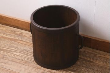 アンティーク雑貨　和製アンティーク　古民具　鉢カバーやディスプレイにもおすすめな一斗枡(マス、升)(R-040862)