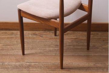 ヴィンテージ家具　G-PLAN(ジープラン)　Danishシリーズ　チーク材　ダイニングチェア(椅子、ビンテージ)(R-040873)