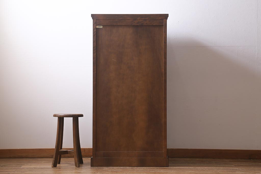 中古　北海道民芸家具　HM535 小物タンス　洗練されたデザインが魅力のスリムなチェスト(引き出し、タンス)(定価約20万5千円)(R-040878)