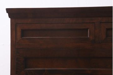 中古　北海道　神居民芸家具　落ち着いた色味が上品なチェスト(衣装箪笥、引き出し)(R-040879)