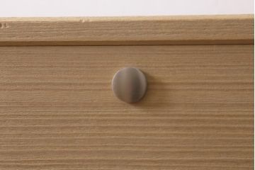 中古　伝統工芸品　加茂総桐箪笥　小袖　明るい木色の整理タンス(総桐たんす、チェスト、引き出し)(定価約52万円)(R-040881)