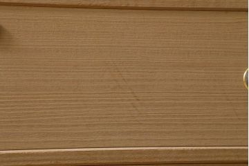 中古　伝統工芸品　加茂総桐箪笥　小袖　明るい木色の整理タンス(総桐たんす、チェスト、引き出し)(定価約52万円)(R-040881)