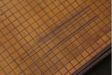 ヴィンテージ雑貨　レトロなディスプレイにもおすすめのペーパーカッター(裁断機、ビンテージ)(R-040884)