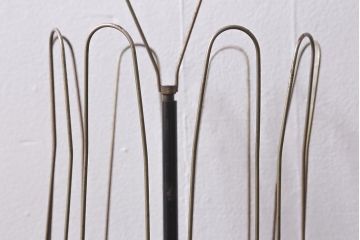 ヴィンテージ雑貨　レア!　回転式　レトロなスリッパスタンド(スリッパ立て、ビンテージ)(R-040885)